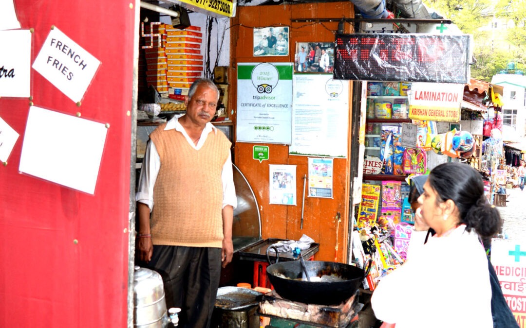 Bun samosa in kasauli. 